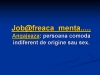 Anunt de angajare.