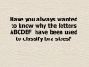 Bra Size