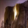 Cascada De Foc Din Parcul Yosemite.