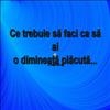 Dimineata placuta