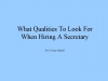 Hiring Policy