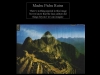 Machu Pichu