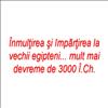 Matematica la vechii egipteni
