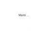 Meriti
