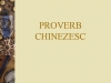PROVERBE CHINEZESTI