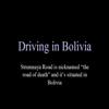 driving in bolivia