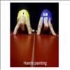 hands painting